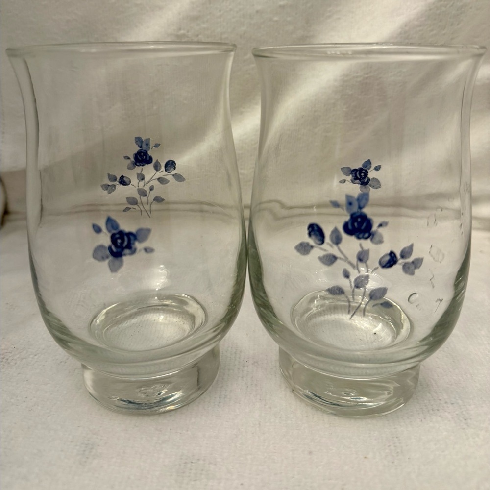 Pfaltzgraff Poetry Glossy 8 OZ glasses.